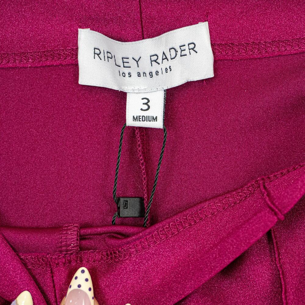 Ripley Rader SATEEN Stretch Wide Leg Pants Slate Magenta 3(M) - Picture 3 of 11
